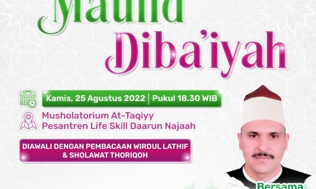 Maulid Diba’iyah Pesantren Life Skill Daarun Najaah Bersama  Syekh Muhammad Athif Awadh Ramadhan
